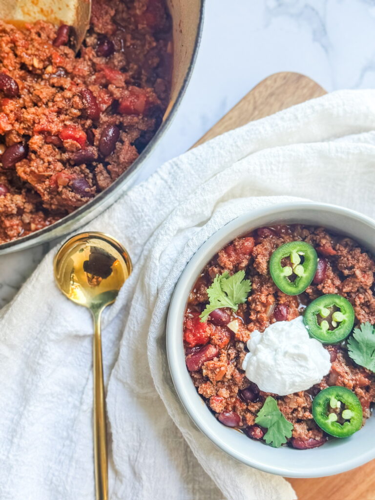 Classic Homemade Beef Chili - The Best Chili Recipe | Sarah's ...